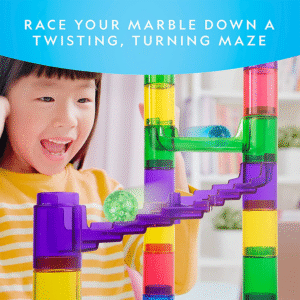 Glowing Marble Run