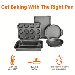 6-Piece Nonstick Baking Set